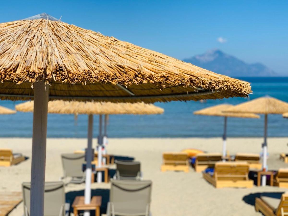 Hotel Sarti Beach Bagian luar foto
