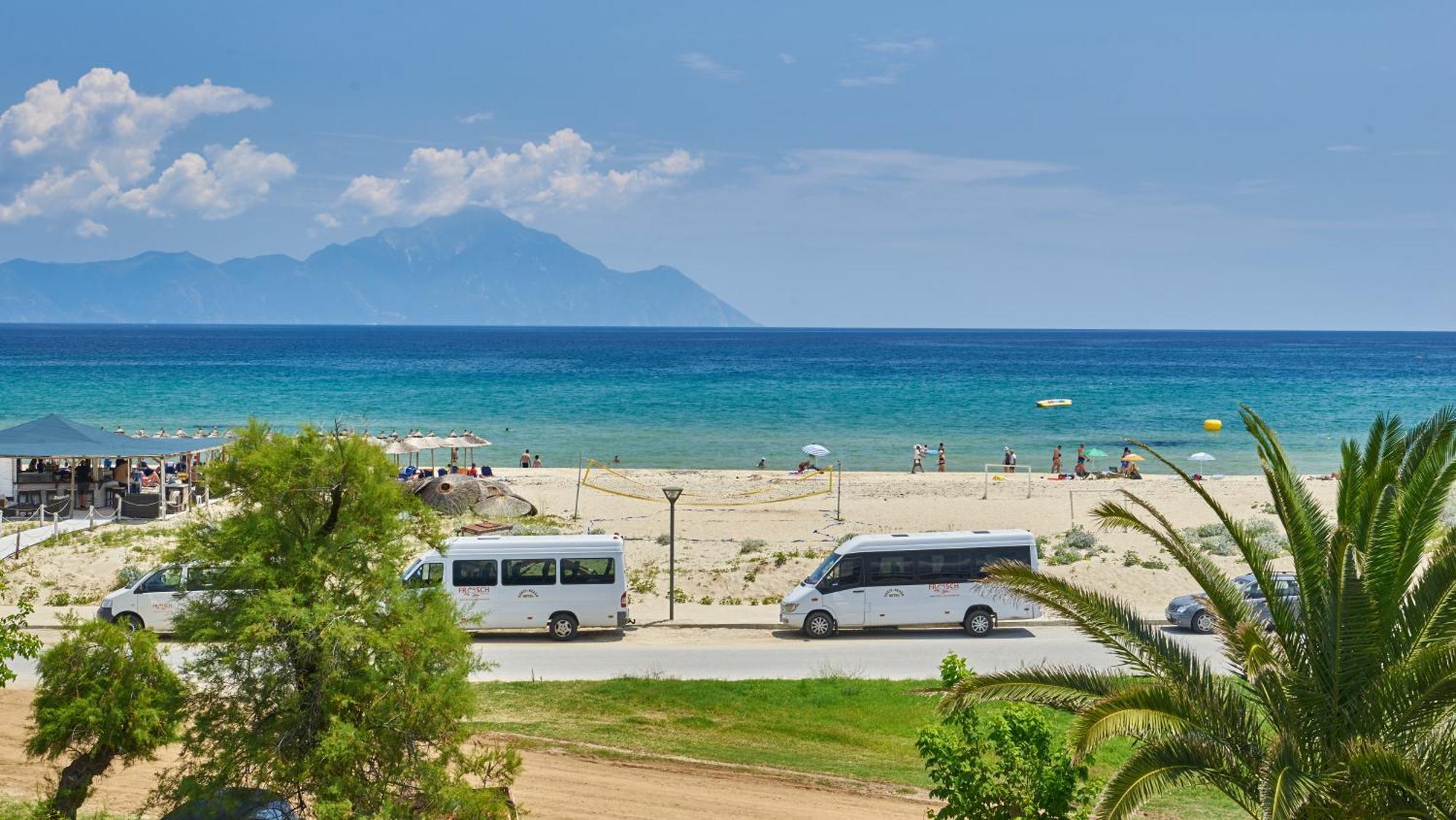 Hotel Sarti Beach Bagian luar foto