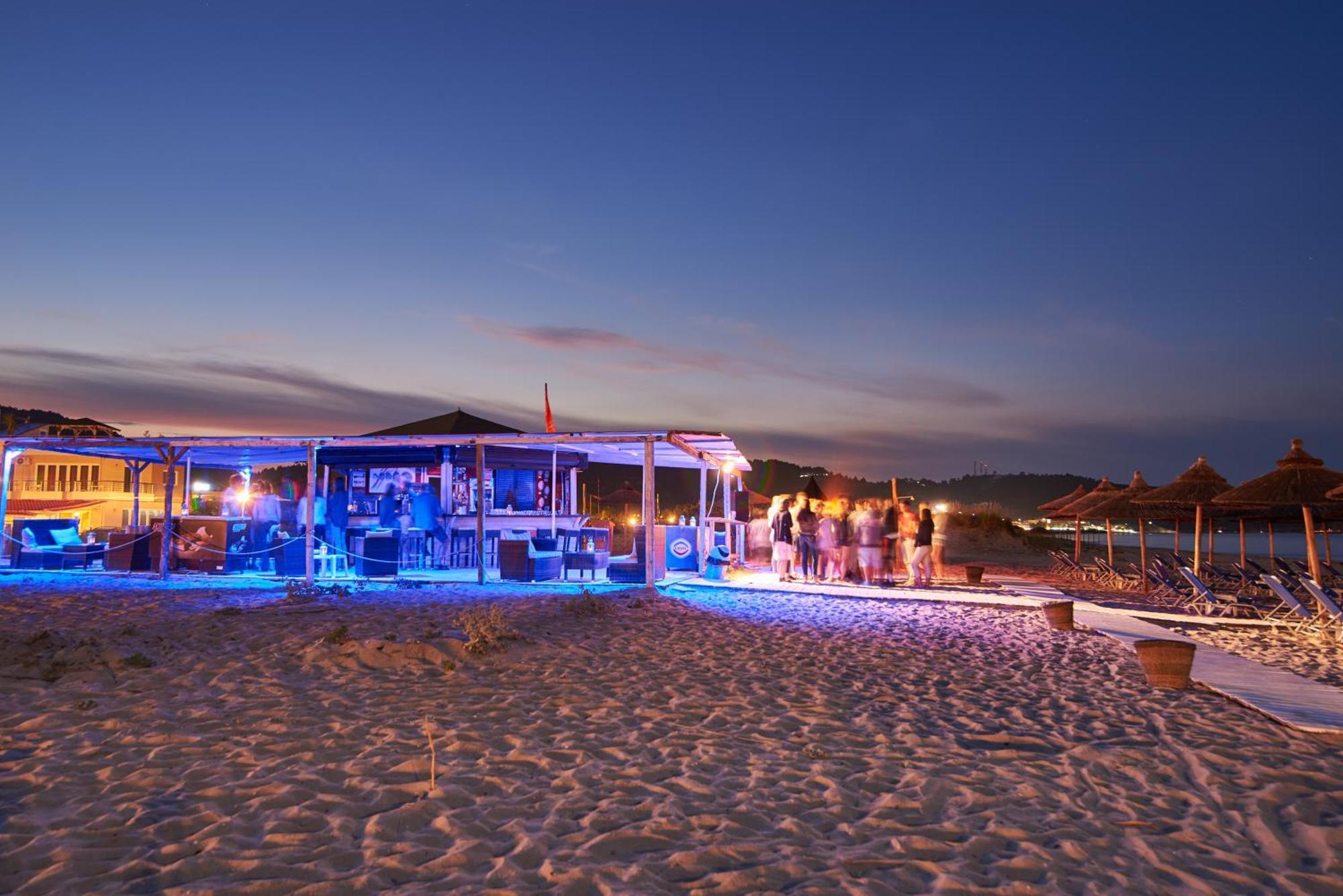 Hotel Sarti Beach Bagian luar foto