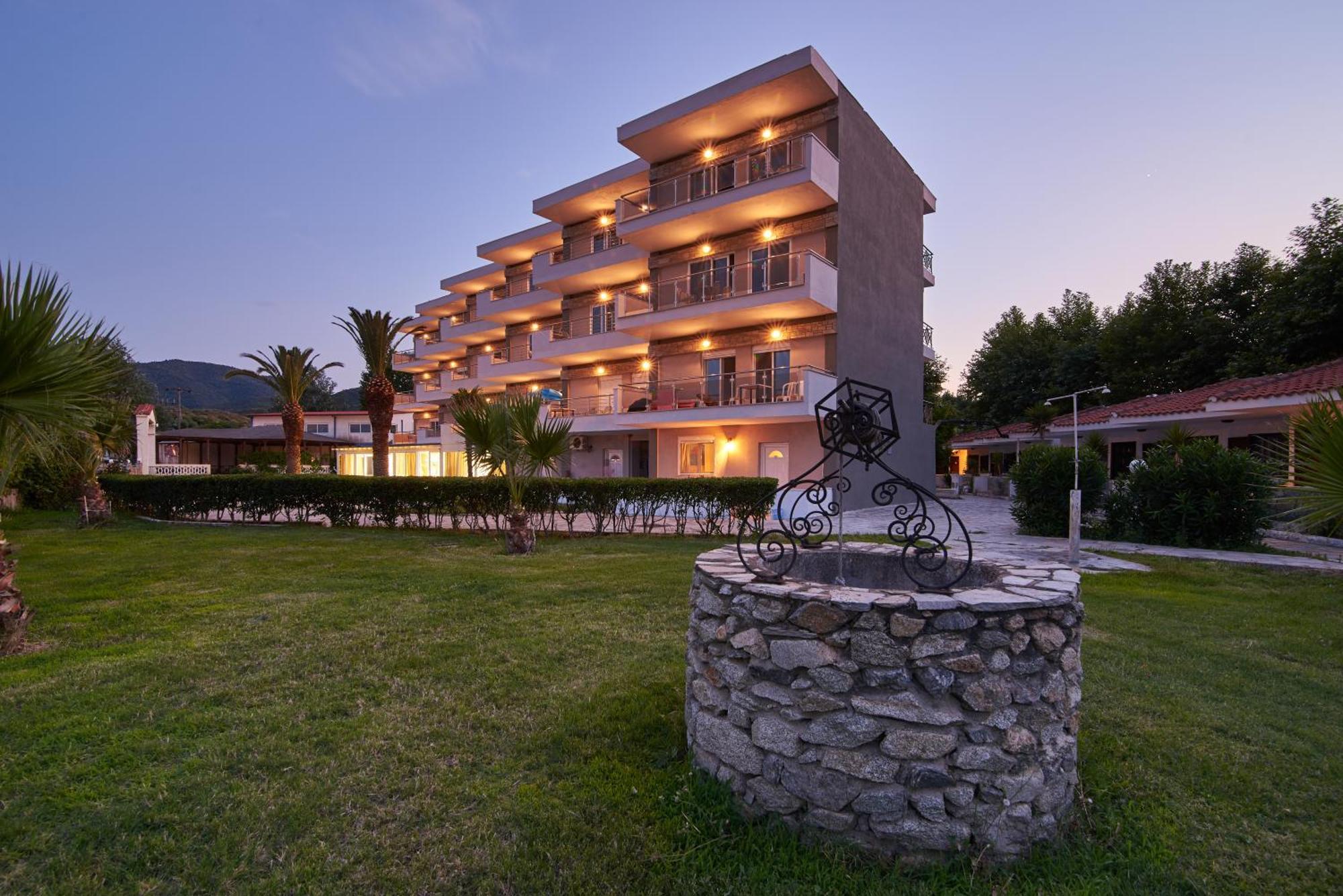 Hotel Sarti Beach Bagian luar foto