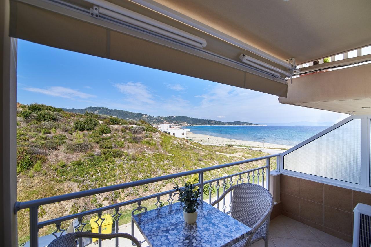 Hotel Sarti Beach Bagian luar foto