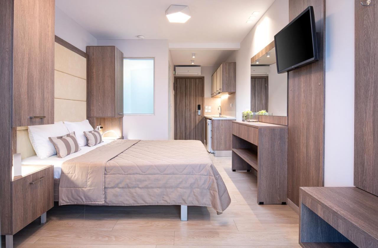 Hotel Sarti Beach Bagian luar foto