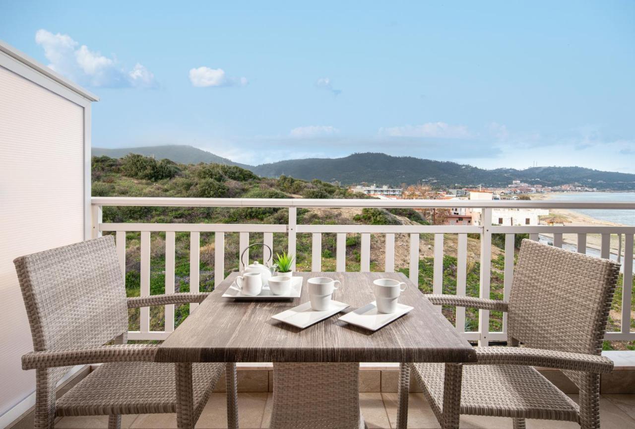 Hotel Sarti Beach Bagian luar foto