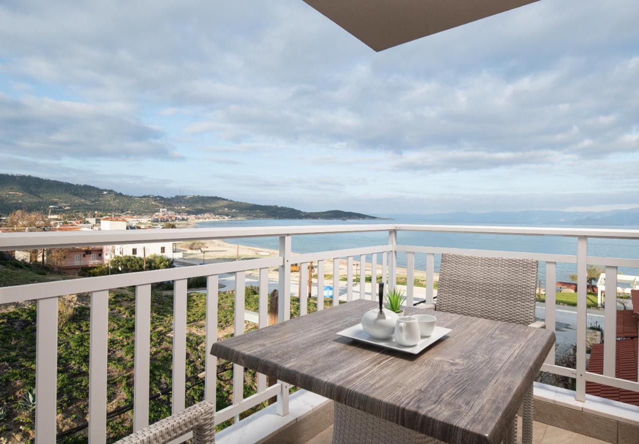 Hotel Sarti Beach Bagian luar foto